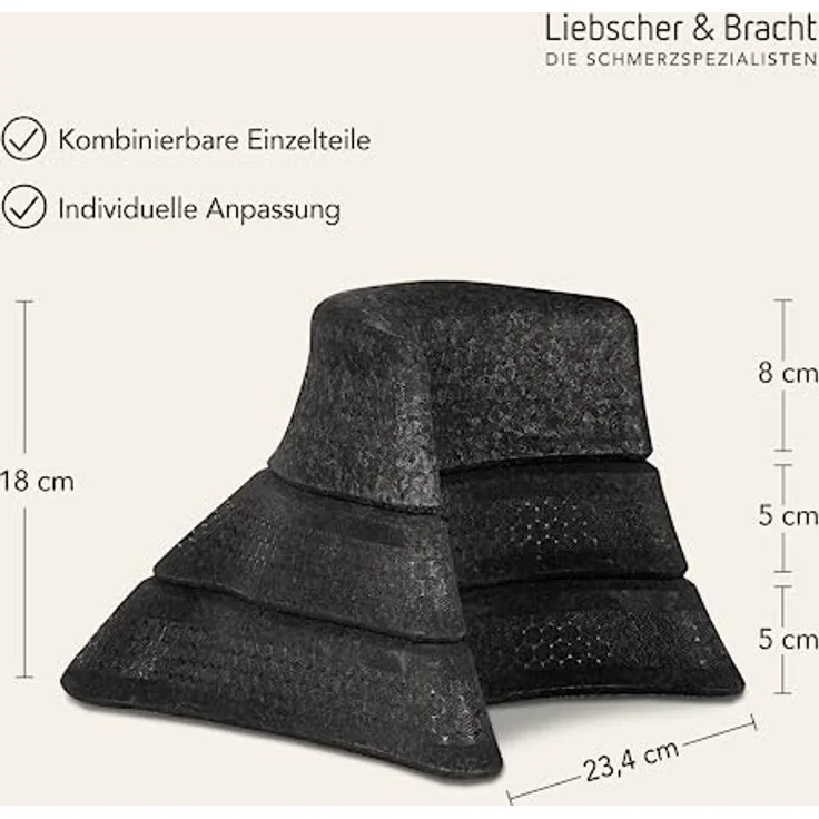 Liebscher & Bracht Nackenretter, 3-tlg. Nacken-Massagegerät mit Aufsatz und zwei Sockeln, inkl. 3 Monate Zugang zur Liebscher & Bracht App – Bild 5