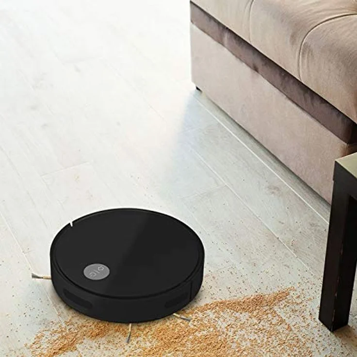 V-TAC Smart Roboter-Staubsauger mit Fernbedienung, 800 PA, 430 ml, Lithium-Ionen-Akku 2000 mAh, 14,4 V, ABS-Gehäuse, schwarz – Bild 3