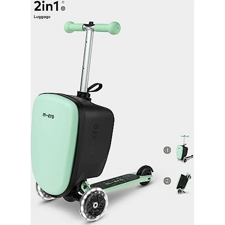 Scooter - Koffer Micro Junior Mint – Bild 3