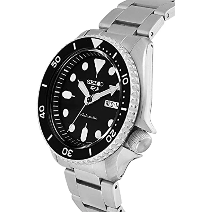 Seiko 5 Automatik SRPD55K1 , Automatikuhr, silber, schwarz – Bild 2