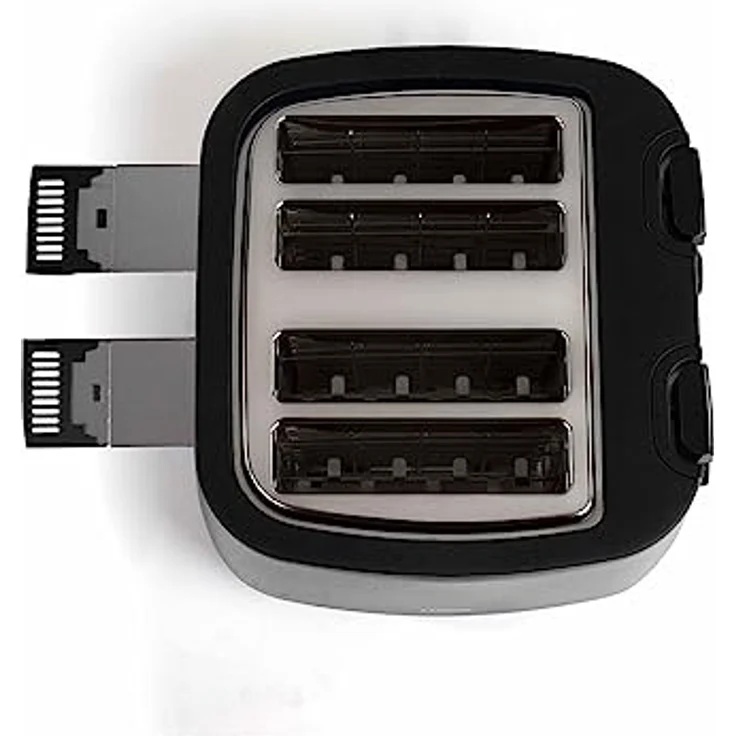 LIVOO 4-Scheiben-Toaster Toastgerät Toastautomat DOD167N schwarz – Bild 5