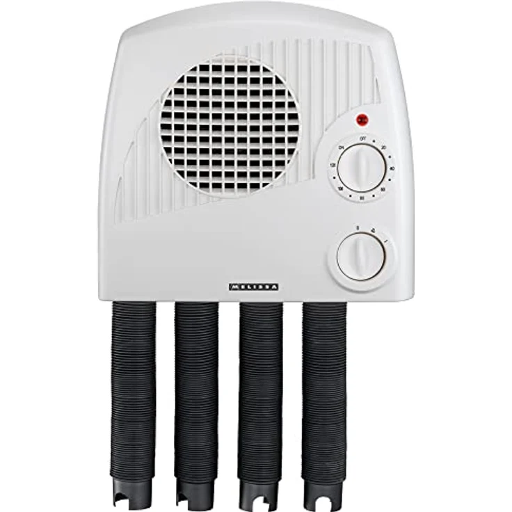 Melissa 16540012 Schuhtrockner mit vier Schläuchen, 350W, weiß, gegen Geruch und Bakterienbildung vorbeugen – Bild 3