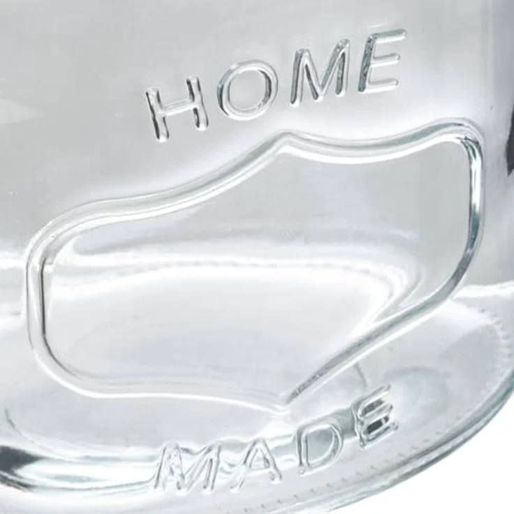 5 five simply smart Five Vorratsglas Glas Edelstahl, 2,5 l, Maß: 18,5 x 13,3 x 20 cm – Bild 4