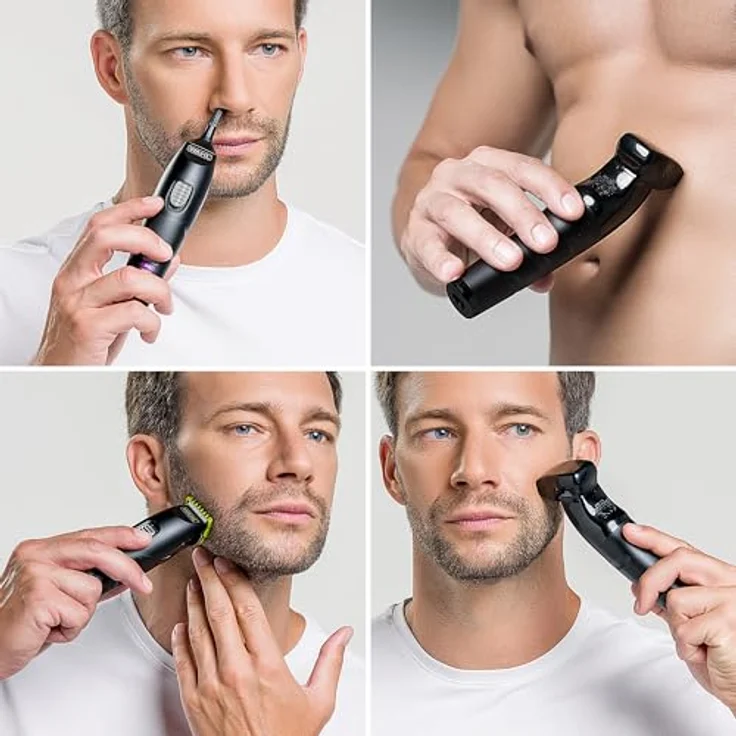 Wahl Multifunktionstrimmer Color Trim Advanced, 18-teiliges Akku-Multigroomer Set, Lithium-Ionen-Technologie, USB Aufladung – Bild 6