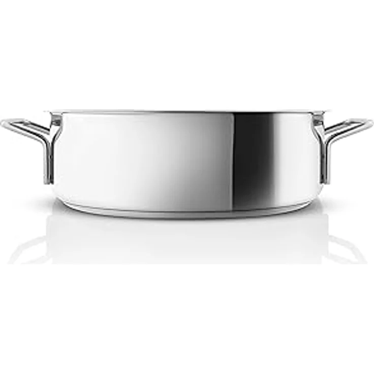 EVA SOLO Stainless Steel Sauteuse 28 cm | Ideal zum schnellen Braten und Sautieren | Polished steel – Bild 2