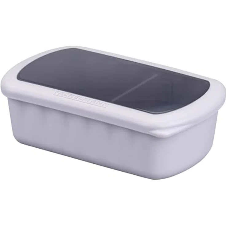 Fackelmann Flexibox Beige – 1000 ml Aufbewahrungsbox mit TPE-Deckel, robust, flexibel & spülmaschinengeeignet, Designed in Germany – Bild 1