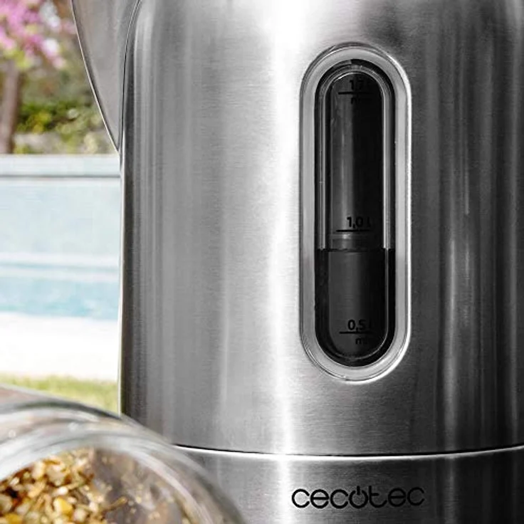 Wasserkocher Cecotec ThermoSense 290 Steel 2200W 1,7L Edelstahl – Bild 5