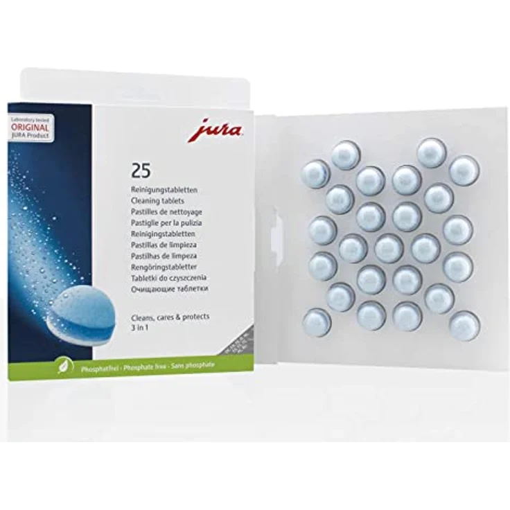 JURA Reinigungstabletten 25 Stk. (24190) – Bild 2