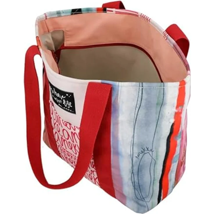 Anekke Einkaufshilfe Shopper Tasche 36 cm Mehrfarbig, Stilsicher unterwegs mit ausreichend Stauraum – Bild 5