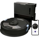 Shark AI Ultra 2-in-1 Saugroboter Self-Empty [RV2600WSEU]bis zu 110 Minuten Laufzeit, Ultraschall-Wischen, Absaugstation, Matryx Clean Navigation, Selbstreinigende Bürstelrolle, Wi-Fi App