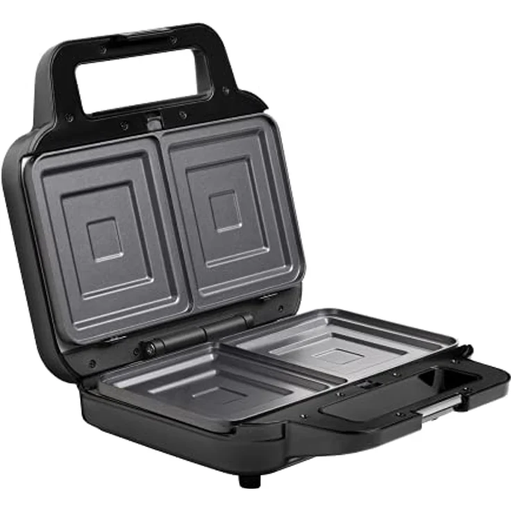 Concept Hausgeräte Sandwichmaker 4 in 1 SV3070, 900 W, schwarz mit austauschbaren Platten – Bild 2