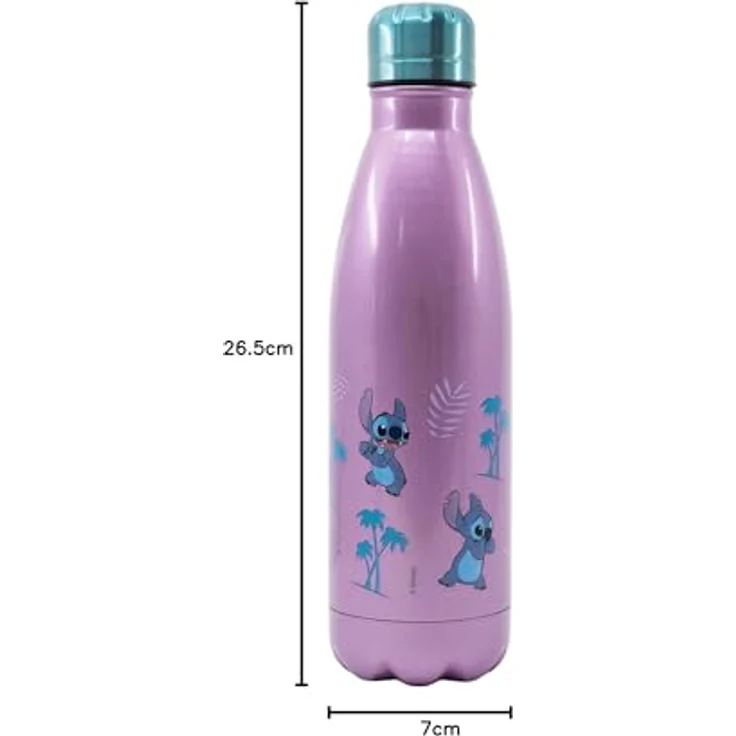 Stor STOR Edelstahlflasche Pink, 780ml, BPA-frei, offizielle Lizenz – Bild 4