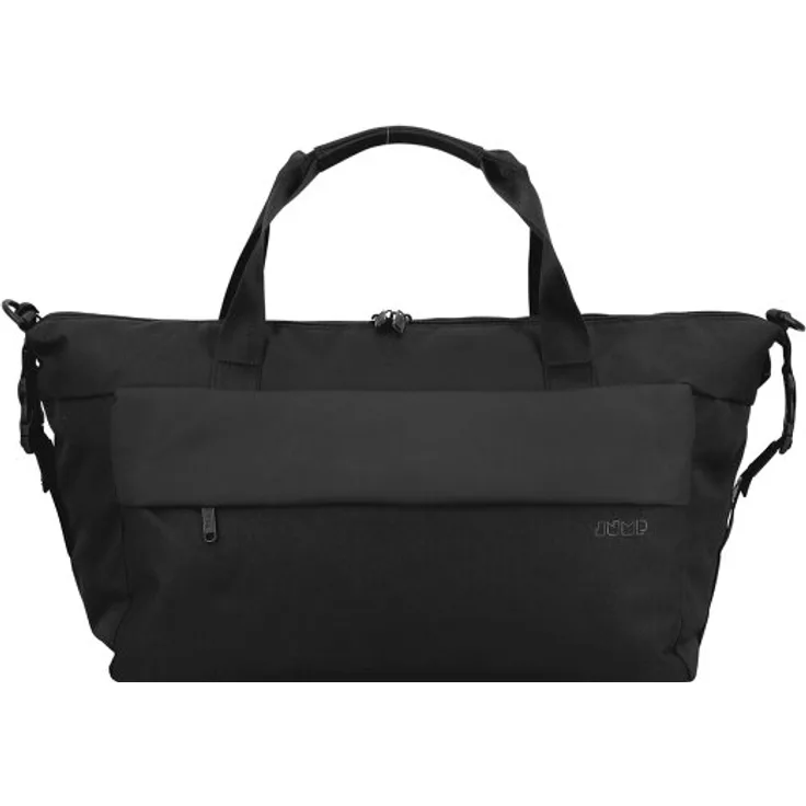 Jump Dunaa Weekender Reisetasche, 45 cm, schwarz, 100% Polyester, ideal für Reisen