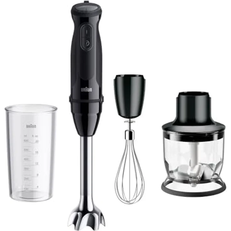 Braun Stabmixer MQ 50202, 1000 W 21 Geschwindigkeiten EasyClick Plus System – Bild 2