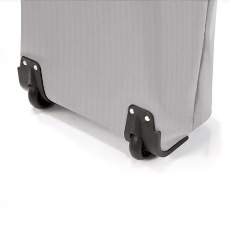 reisenthel Trolley M Tragbarer Einkaufstrolley mit stabilem Aluminiumrahmen, Herringbone Grey – Bild 3