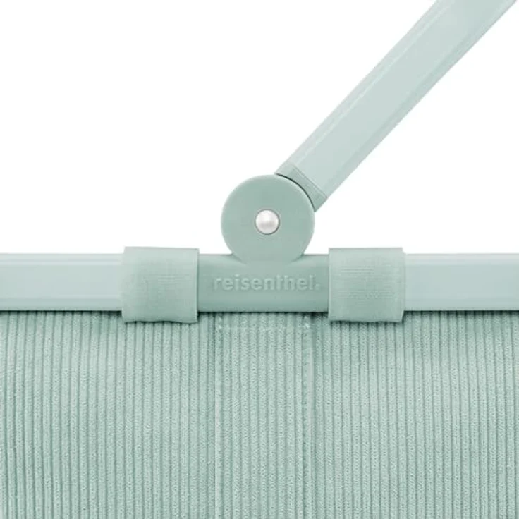 Reisenthel carrybag frame cord Shopper, Einkaufstasche aus wasserabweisendem Polyester, Petrol, zusammenklappbar, 48 x 28 x 29 cm – Bild 5