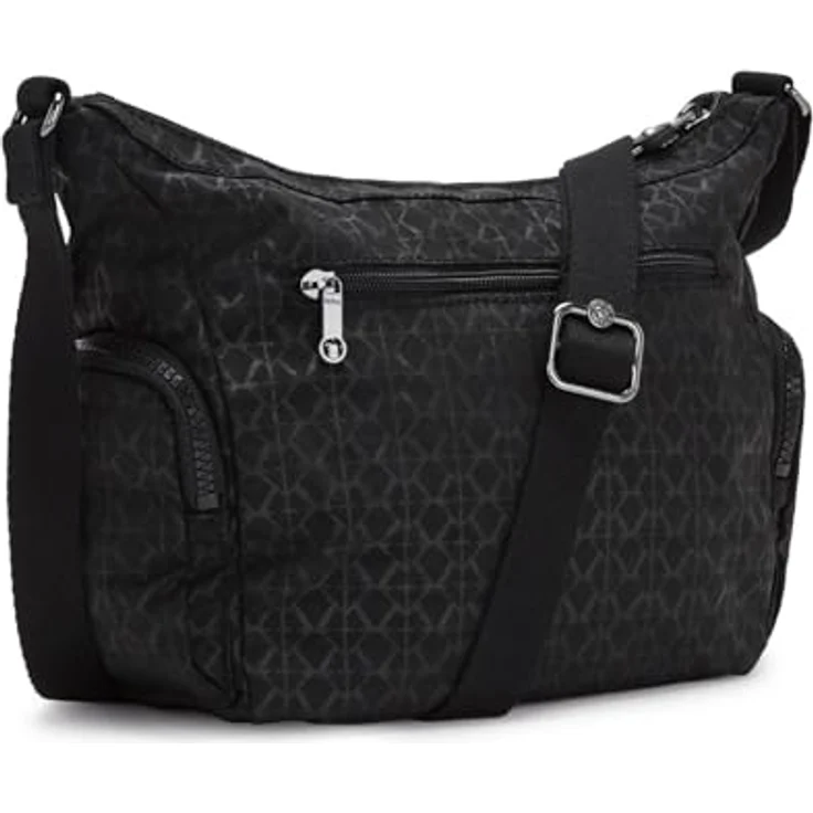 KIPLING Basic Plus Gabbie S Small Umhängetasche, Schwarz, mit verstellbarem Schulterriemen und zahlreichen Fächern – Bild 3