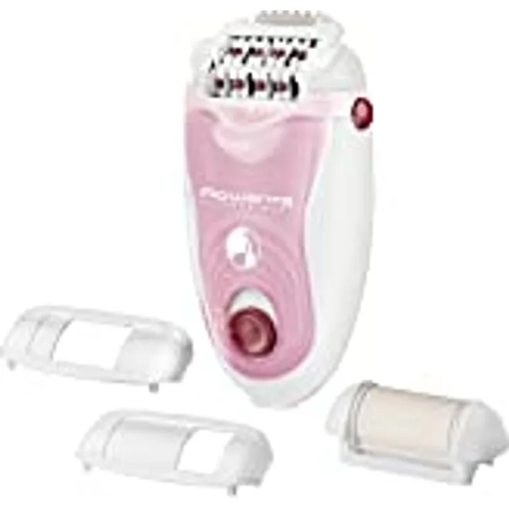 Rowenta EP5620 Silence Soft Epilierer 24 Pinzette Pink, mit Massagefunktion und 2 Geschwindigkeitsstufen