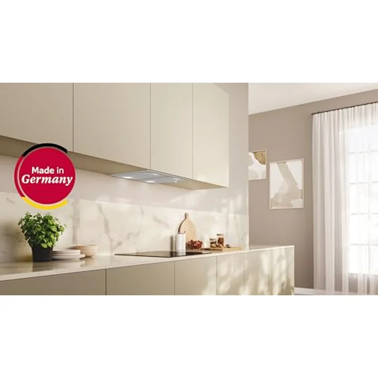 Neff D5655X2 N 30 Lüfterbaustein, 53 cm, silbermetallic, mit 3 Leistungsstufen und LED-Beleuchtung – Bild 2