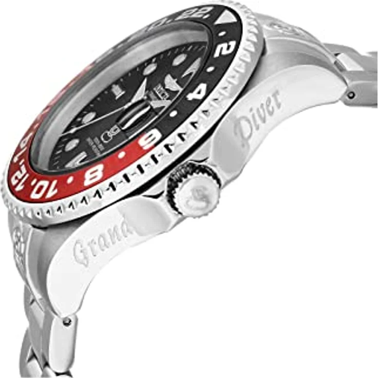 Invicta Pro Diver Automatikuhr für Herren, Edelstahl 47mm, schwarzes Zifferblatt, 30 bar wasserdicht – Bild 5