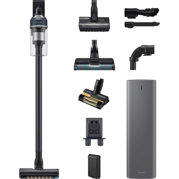 Samsung Akku-Handstaubsauger Jet 85 Complete Clean+, VS20C85G4PB/WD, 580 W, beutellos – Bild 1