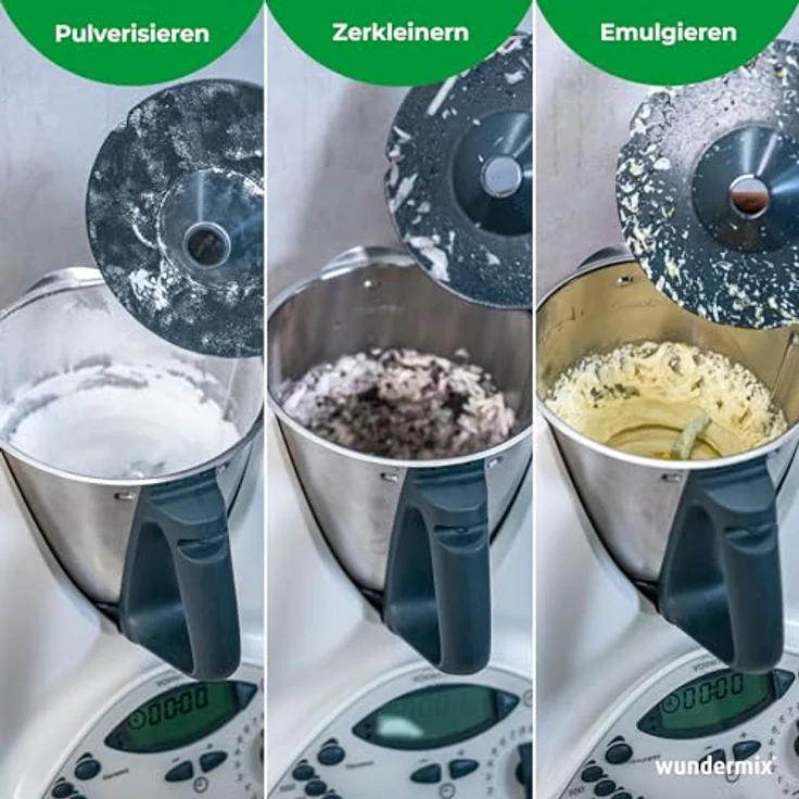 Miximizer Mixtopf-Verkleinerung für den Thermomix TM31, Kunststoff, grau – Bild 3