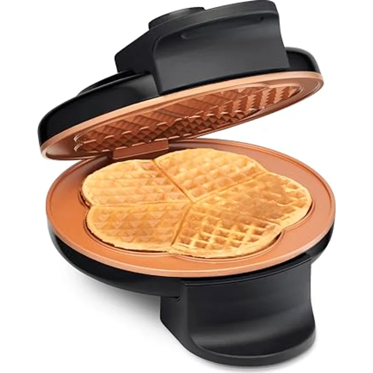 Trisa Waffeleisen "Retro Waffles", Waffeleisen, Bronze, Schwarz – Bild 3