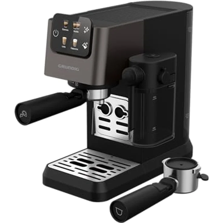 GRUNDIG KSM 6430 Delisia Coffee Series DC5300, Espressomaschine mit Milchschaumeinstellung, 4 Kaffeesorten, 20 bar Brühdruck – Bild 5