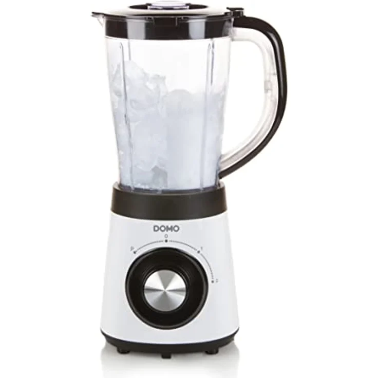 DOMO DO9203BL Standmixer, 1,5 L BPA-freier Kunststoff-Krug, entnehmbares Messer, 500 W, weiß – Bild 3