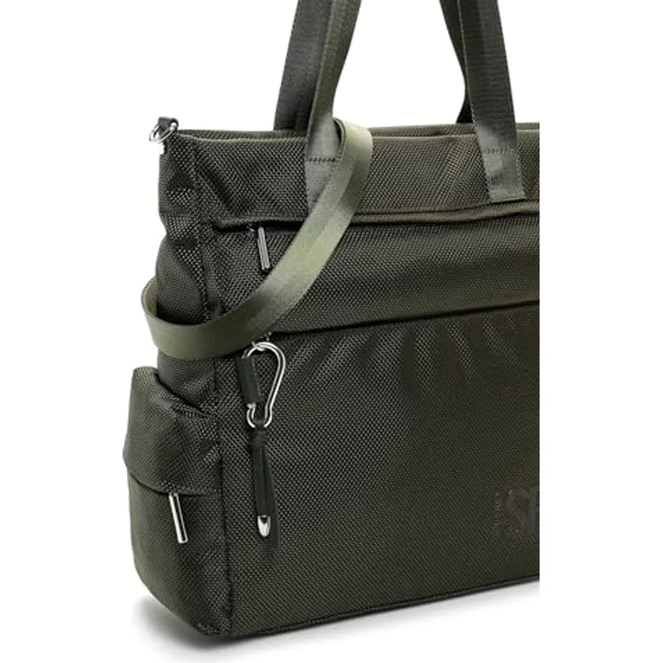 SURI FREY Shopper SFY SURI Sports Marry, zweifarbiges Nylon-Design mit Reißverschluss und Anhänger, Damen – Bild 8