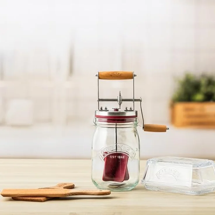 Kilner 0025.352 Butter Fass-Hersteller, glas, transparent – Bild 9
