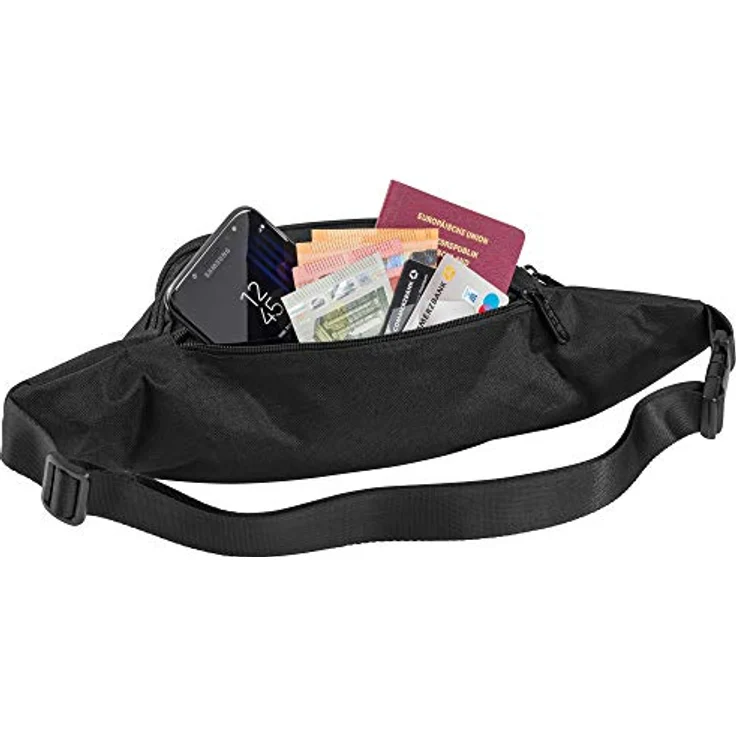 PEDEA Bauchtasche "TREND" Gr. L, Gürteltasche mit 5 Fächern, wasserabweisend und RFID-Schutz – Bild 5