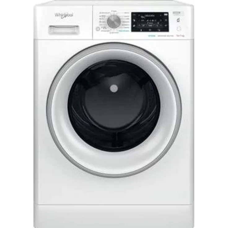 Whirlpool FFWDD 1076258 SV EE, Waschtrockner, Weiss