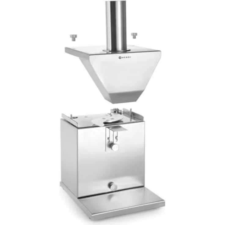 Hendi 265109 Wurstschneider elektrisch, 135W, 48cm Durchmesser, Edelstahl, silber – Bild 4