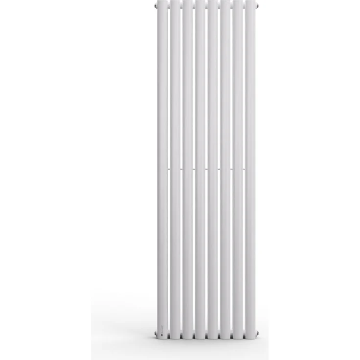 Blumfeldt Tallheo, Vertikaler Badheizkörper 1472 Watt, flach mit Thermostat, 47 x 160 cm, weiß