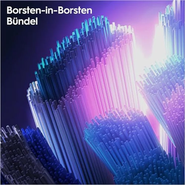 Oral-B iO Ultimative Reinigung Aufsteckbürsten für elektrische Zahnbürste, 6 Stück, ultimative Zahnreinigung, Zahnbürstenaufsatz für Oral-B Zahnbürsten, briefkastenfähige Verpackung, schwarz – Bild 4