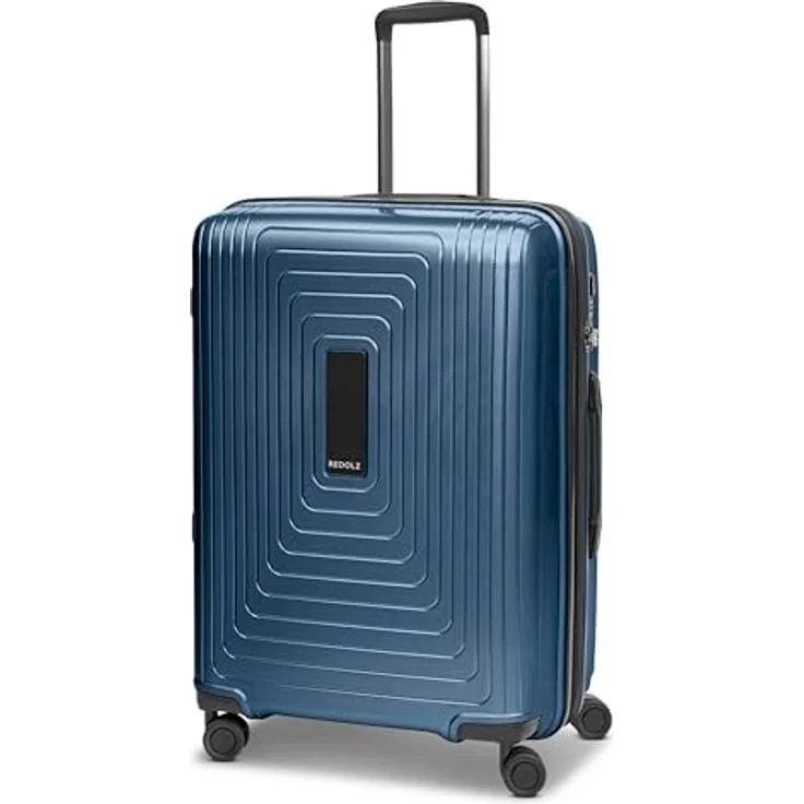 REDOLZ Mittelgroßer Hartschalen M+ Trolley | 46 x 30 x 66 cm | Koffer mit Dehnfalte von 82 auf 97 Liter | Ultra-leicht nur 3,7 kg (Essentials 14) – Bild 1