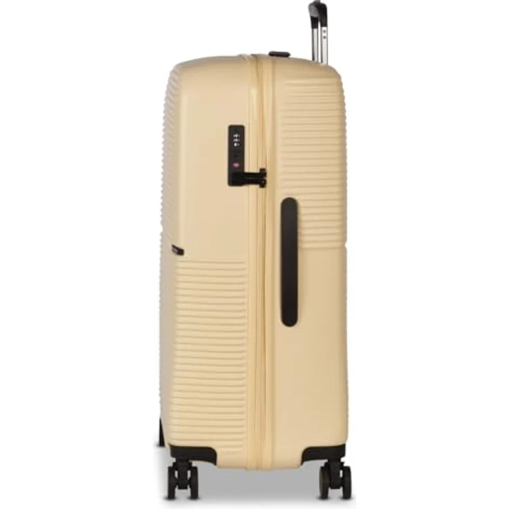 Worldpack San Francisco 4 Rollen Kofferset 3-teilig, Gelb, (103 l, XL) – Bild 3