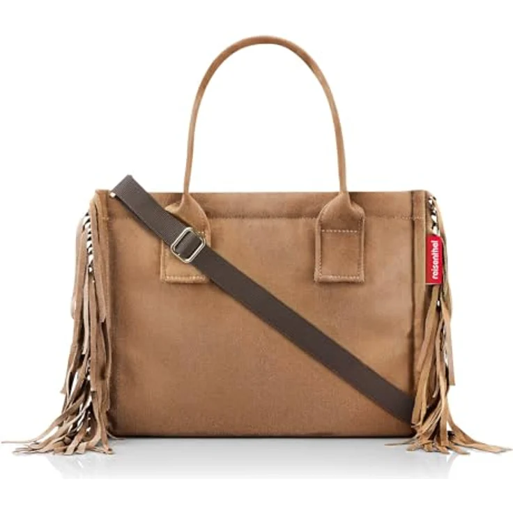 reisenthel daily shopper XS western, praktische Crossbody-Handtasche mit Metalldruckknopf und Reißverschluss-Innentasche, 4 l Volumen – Bild 3