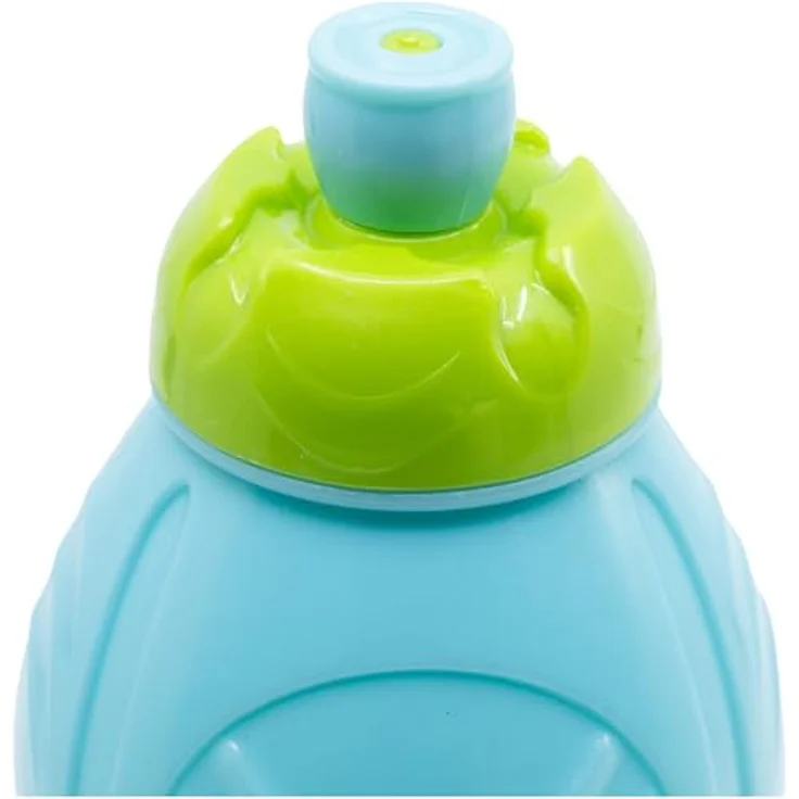 Storline Trinkflasche La Granja de Zenón, Kindertrinkflasche 400 ml mit Tropfschutzdeckel und Anti-Rutsch-Band – Bild 3