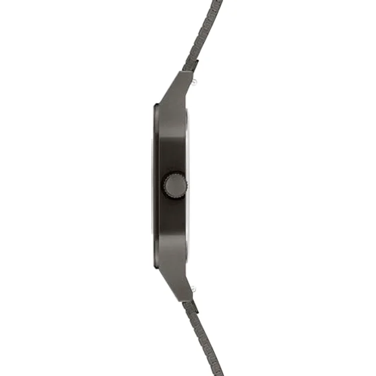 Liebeskind Berlin Quarzuhr Edelstahl, Vinyl Vision Uhr mit verspiegeltem Zifferblatt, poliertem Edelstahlband - Silber – Bild 4