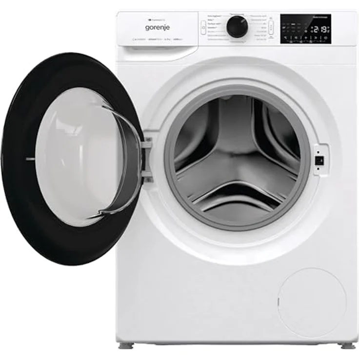 Gorenje WPNEI74A1TS, Waschmaschine mit 7 kg Fassungsvermögen, ConnectLife, 15 Programme, A-Energieeffizienz, Nachlegefunktion, weiß – Bild 2