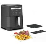 Tefal EY8018/4 Easy Fry & Grill XXL 2-in-1 Heißluftfritteuse 6,5L | Air Fryer und Grill | Flexcook-Einsatz für 2 Speisen gleichzeitig | gesunde Friteuse ohne Öl | energiesparend | 8 Programme | 8 Personen