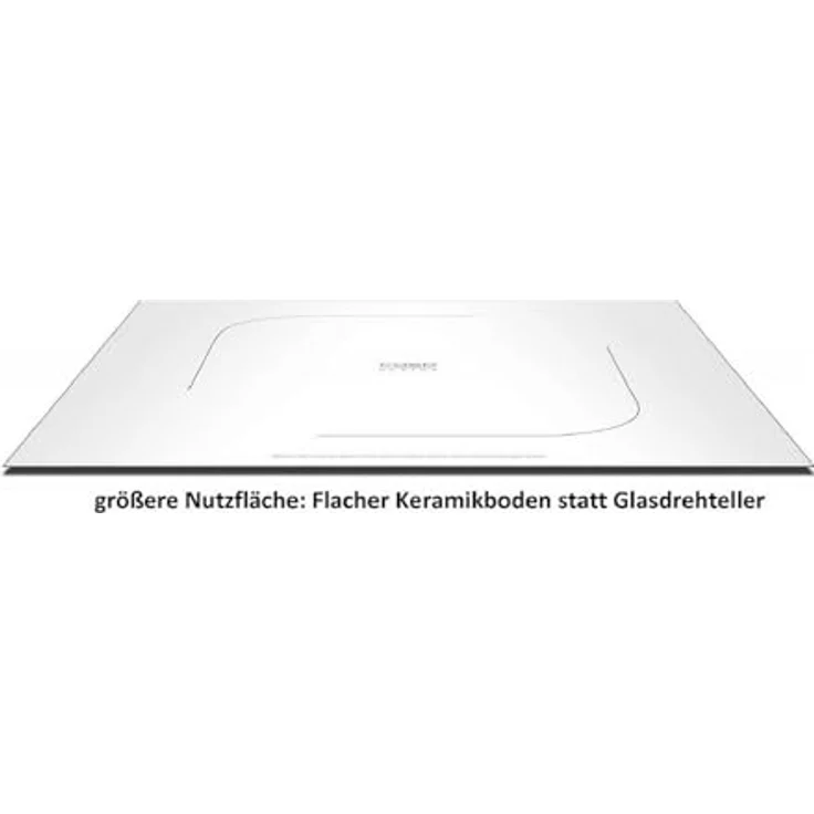 Caso MG25Ceramic Menu 2in1 Design Kombi-Mikrowelle mit Grill, 25 Liter Garraum, Standgerät, Garen auf zwei Ebenen, 900 Watt Mikrowelle, 1000 Watt Grill – Bild 3
