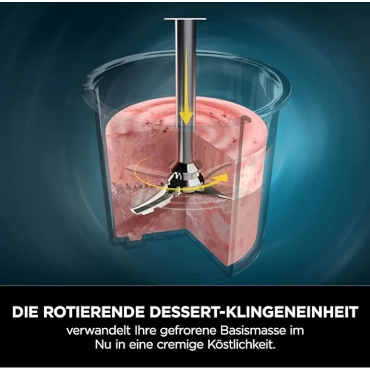 Ninja NC302EU Eismaschine, traditionelle Eismaschine mit 800 W, 473 l Kapazität, Schwarz – Bild 6