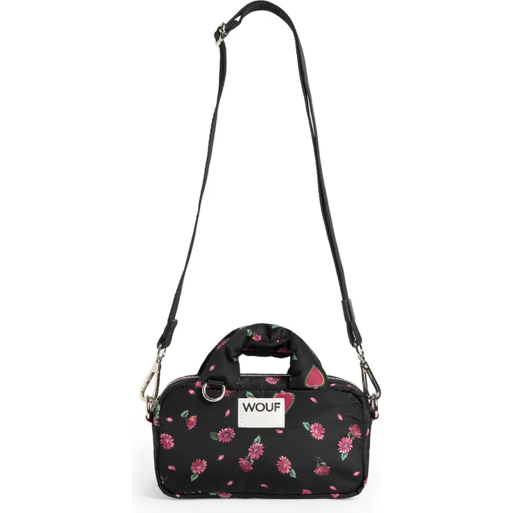 Wouf Studio Handtasche 19 cm, strapazierfähiges Polyester, verstellbarer Umhängeriemen, hochwertige Verarbeitung