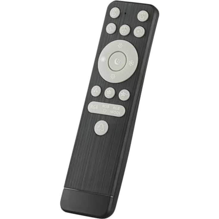 Brilliant LED Deckenleuchte Gaiano mit Ventilator, Ø 48 cm, 48 W, dimmbar, Holz/weiß, Fernbedienung, CCT – Bild 2