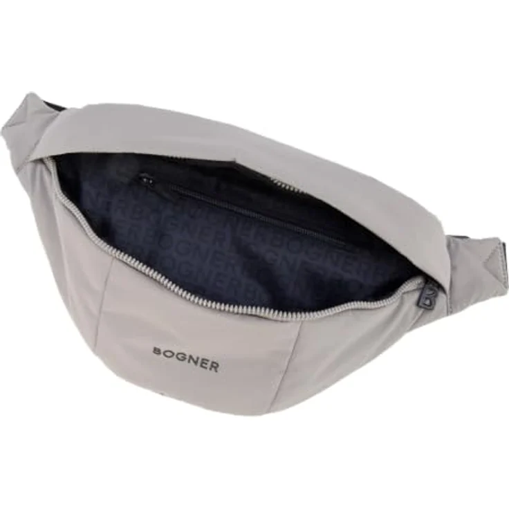 Bogner Bromont Tius Gürteltasche, 20 cm, weiß, 100% Nylon, kompakte Größe 20 cm x 7 cm x 15 cm – Bild 4