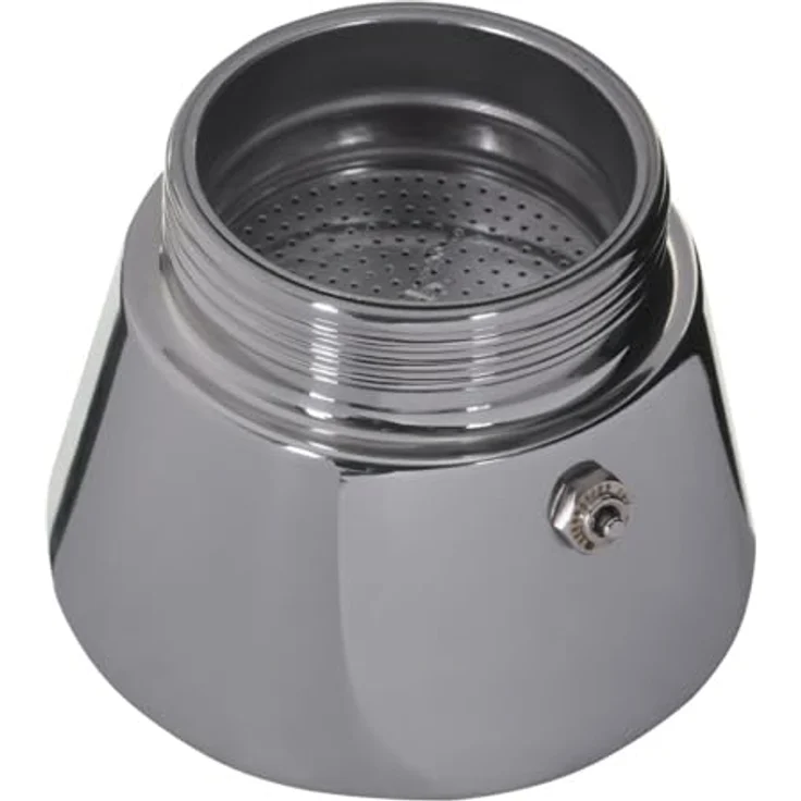 Bialetti Zestaw kawiarka New Venus 6 + Perfetto Moka Classic, Espressokanne, Silber – Bild 3