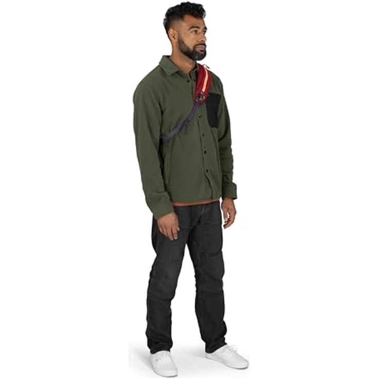 Osprey Daylite Sling Umhängetasche, 36 cm, grau, 100% PET, kompakte Größe 22 cm x 13 cm – Bild 10